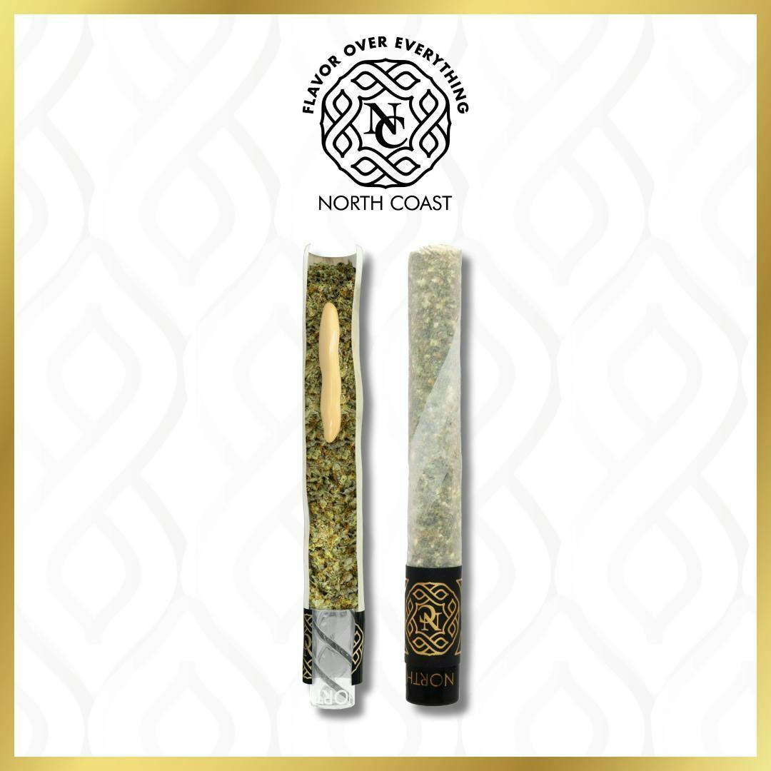 North Coast x Pressure Pack Orange Zkittlez Joint Donut 2.5g