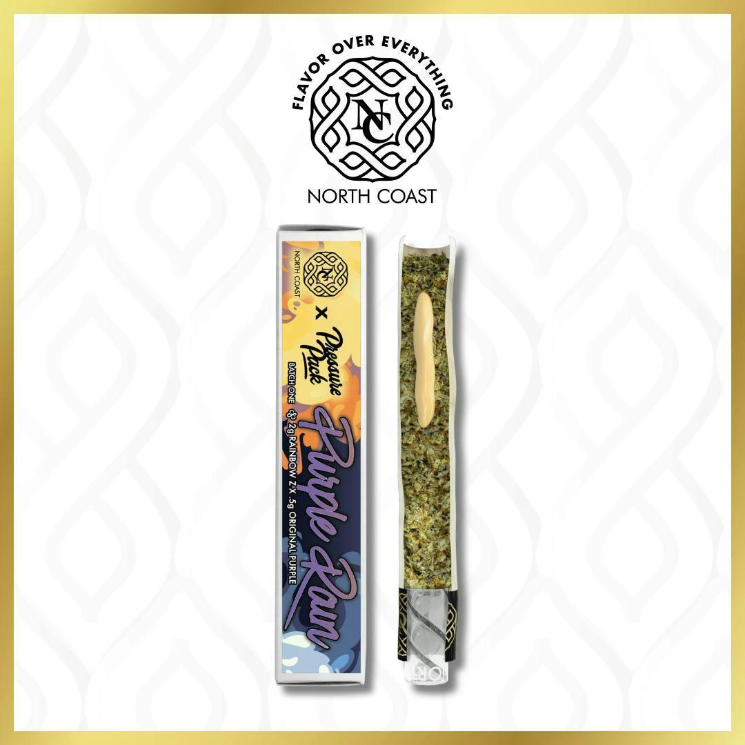 North Coast x Pressure Pack Purple Rain Joint Donut 2.5g