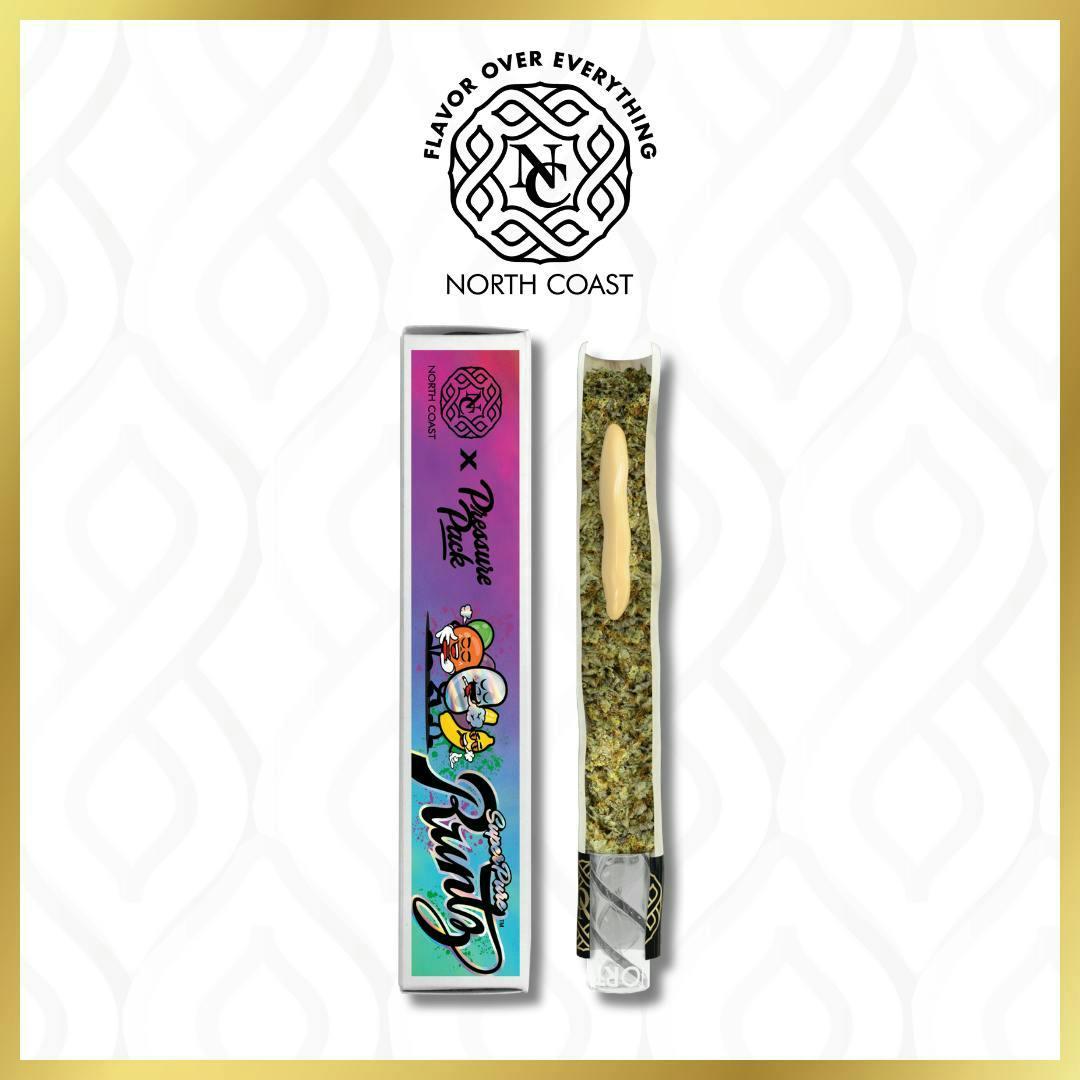 North Coast x Pressure Pack Super Pure Runtz Joint Donut 2.5g