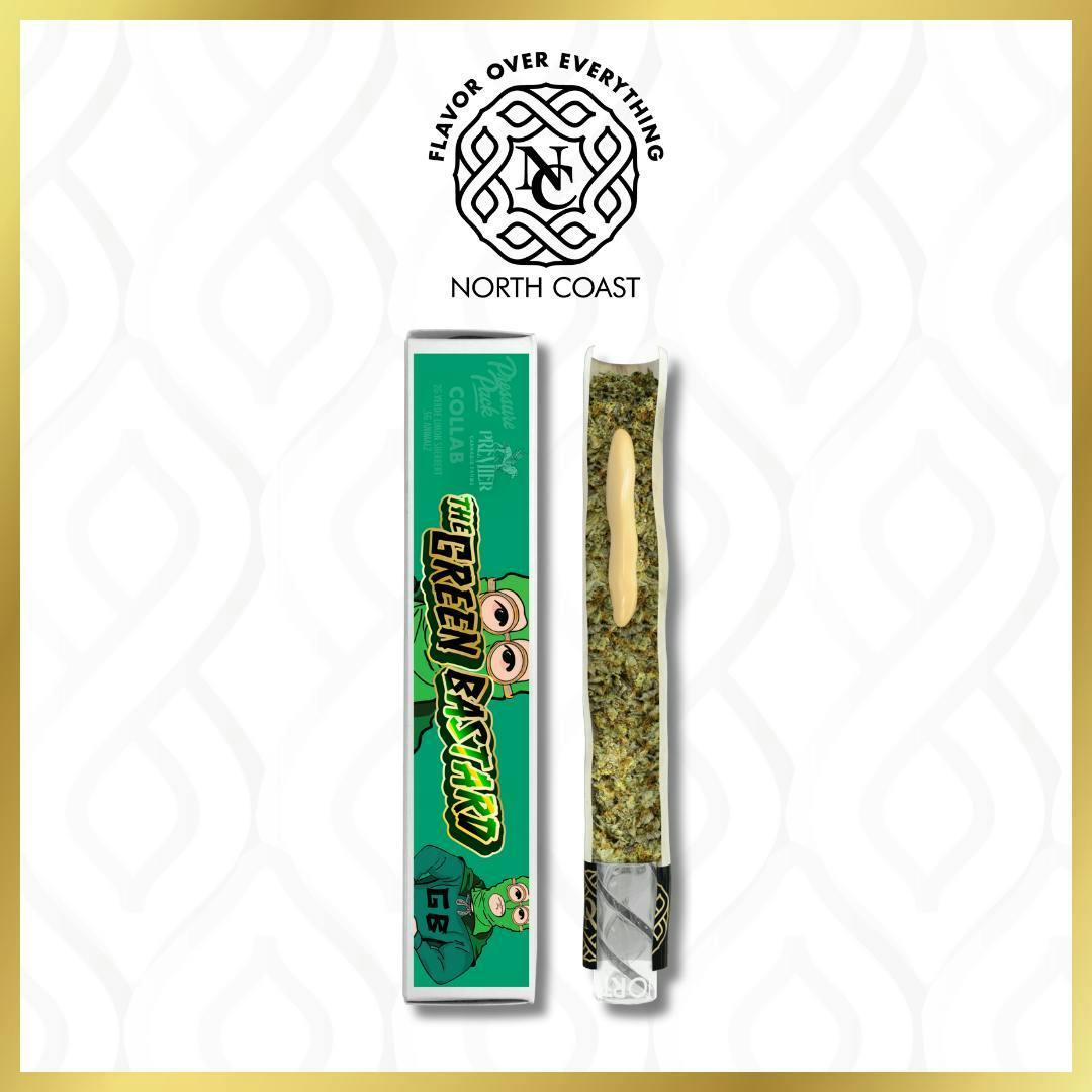 North Coast x Pressure Pack x Premier Green Bastard Joint Donut 2.5g Tier 1
