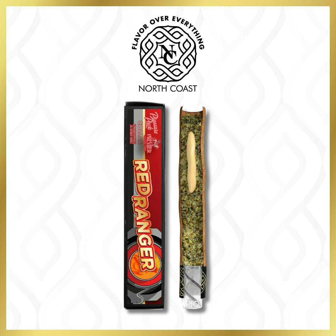 North Coast x Pressure Pack x Premier Red Ranger Rillo Donut 2.5g Tier 1