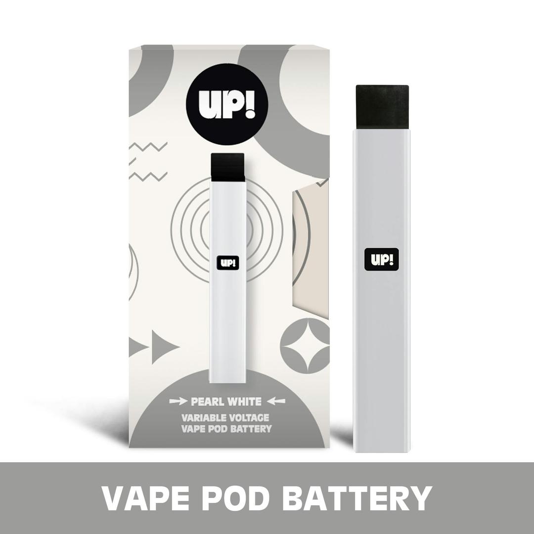 Pearl White Pod Variable Battery + Charger