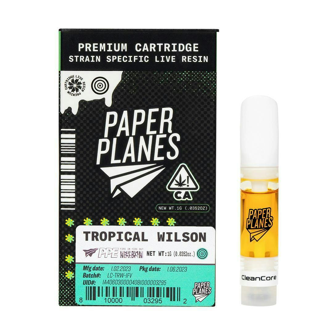 Tropical Wilson | 1g | Live Resin Vape Cartridge