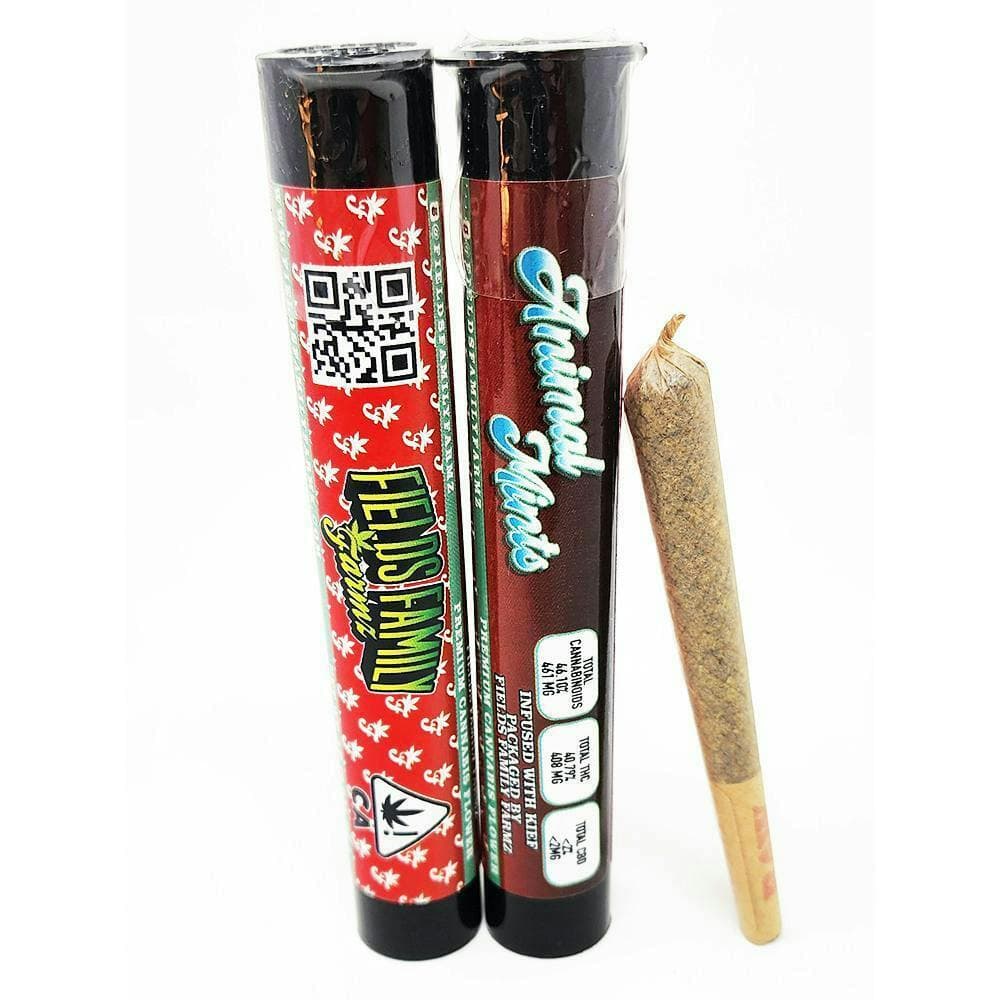 Animal Mints 1g Kief Infused Single Pre Roll