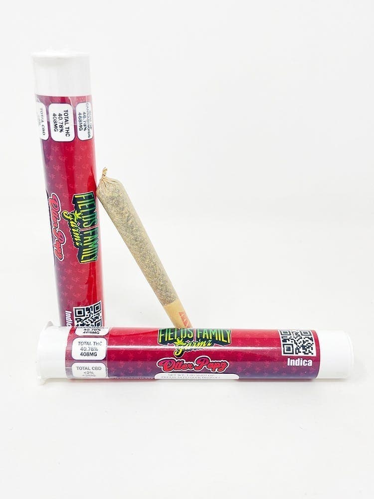 Otter Popz 1g Kief Infused Single Pre Roll