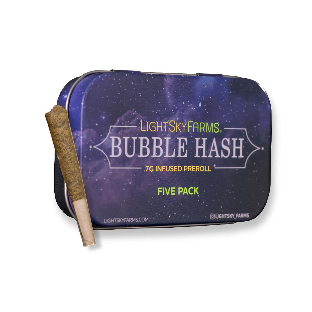 Electric Truffle Breath Bubble Hash Infused Preroll 0.7g 5 Pack