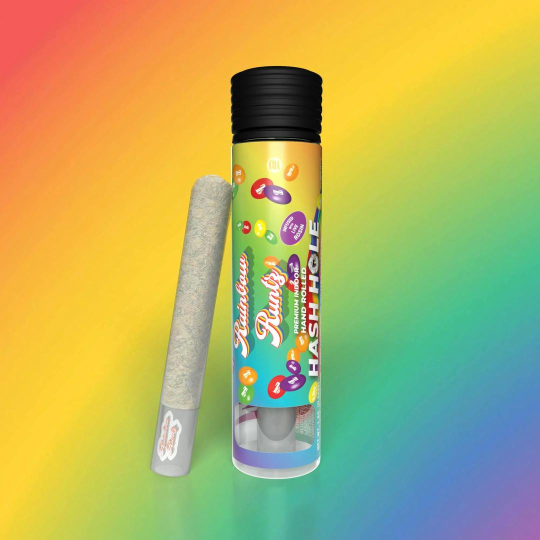 Traditional - Rainbow Runtz Hash Hole 1.8g