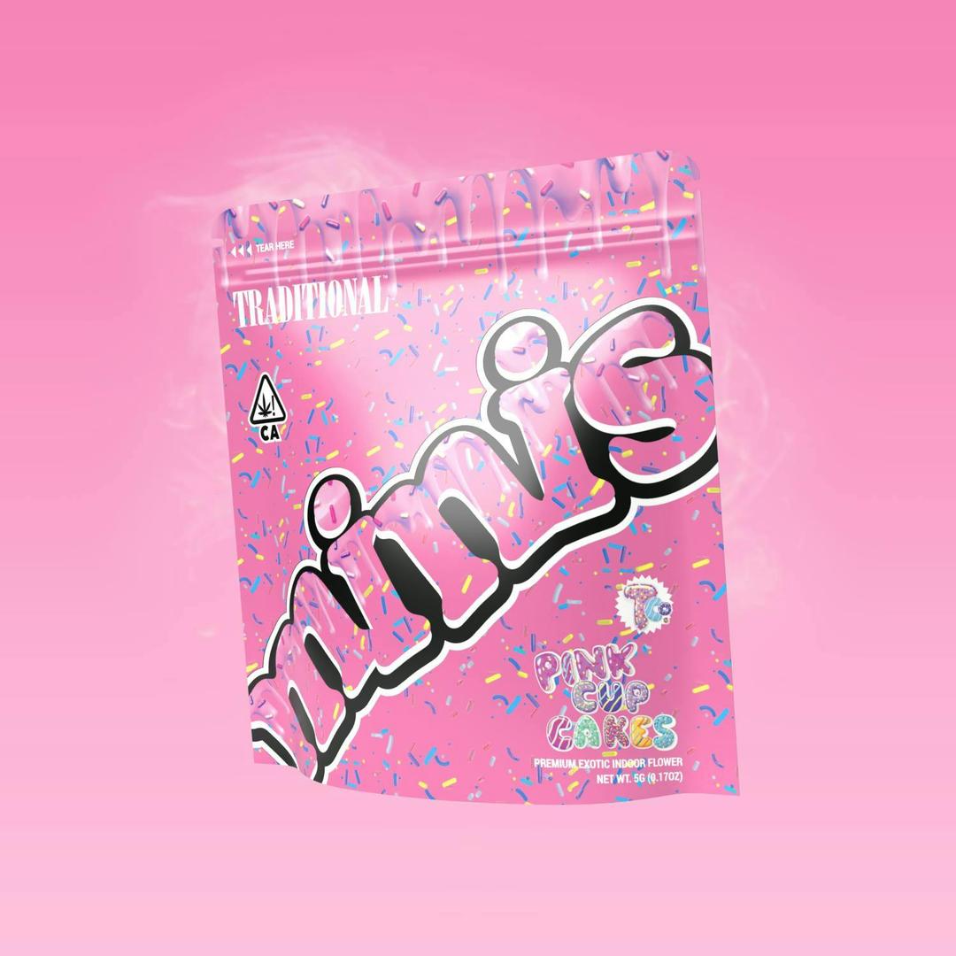 Traditional - Pink Cupcakes Minis 5g