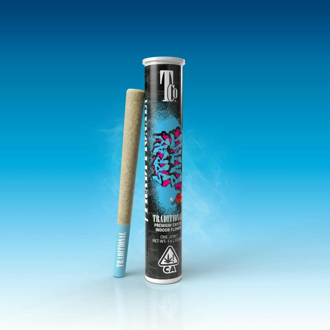 Traditional - Spray Paint Pre-Roll 1g