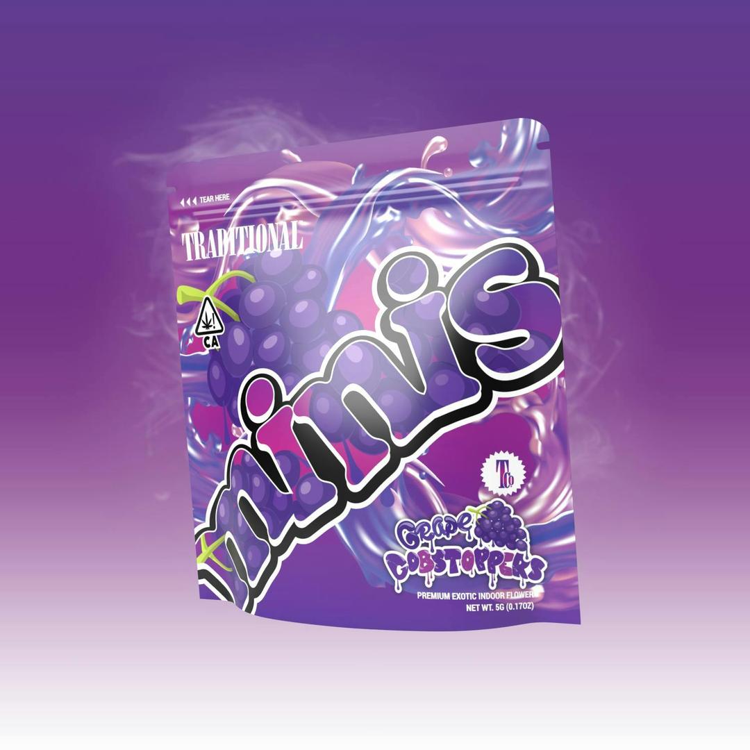 Traditional - Grape Gobstoppers Minis 5g