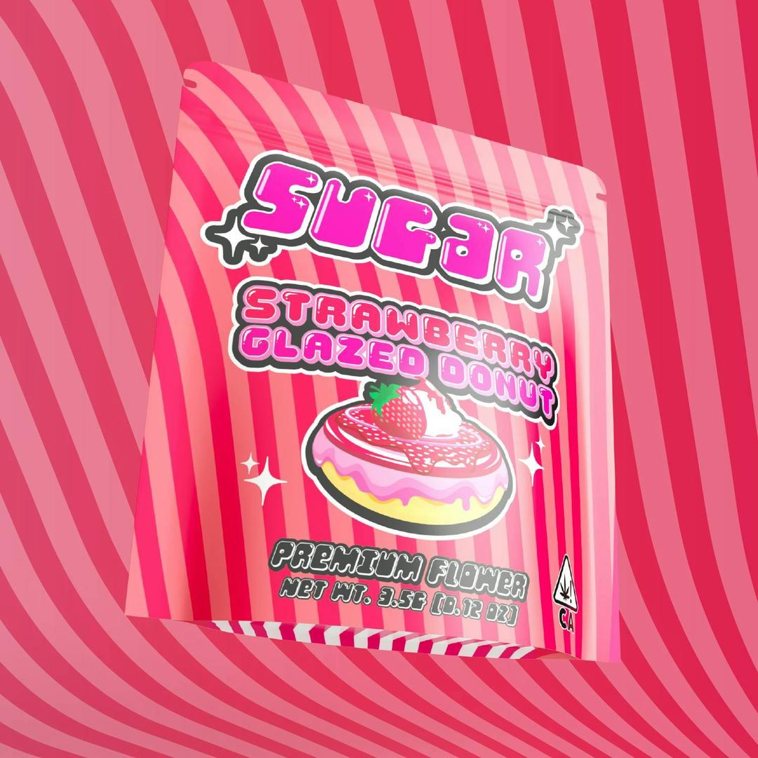 Sugar - Strawberry Glazed Donut 3.5g