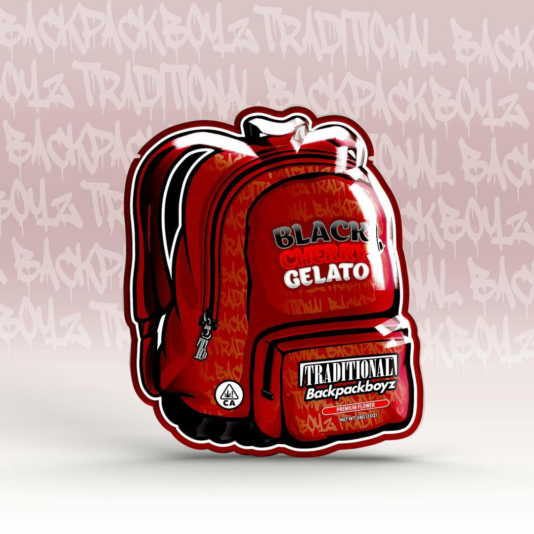 Traditional x Backpack Boyz - Black Cherry Gelato 28g