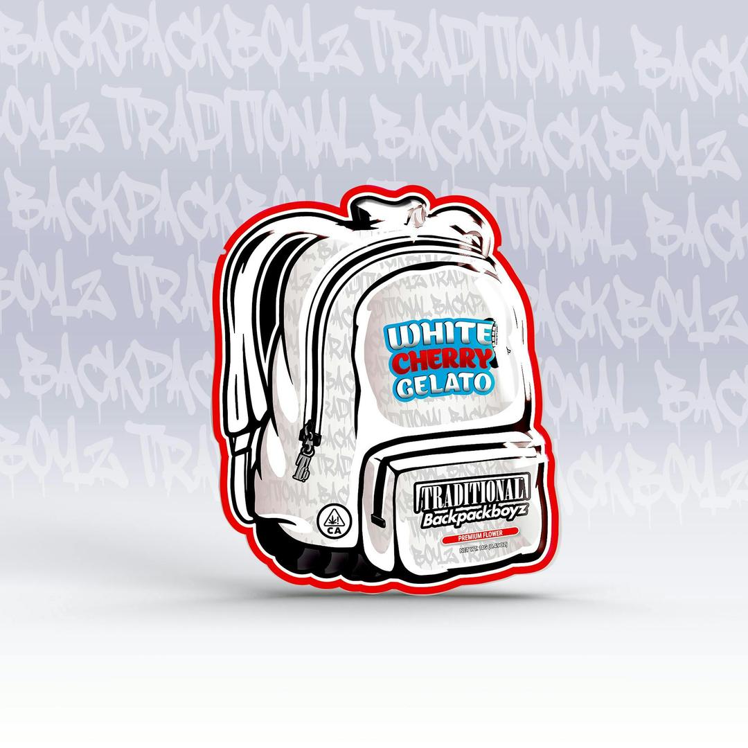 Traditional x Backpack Boyz - White Cherry Gelato 14g