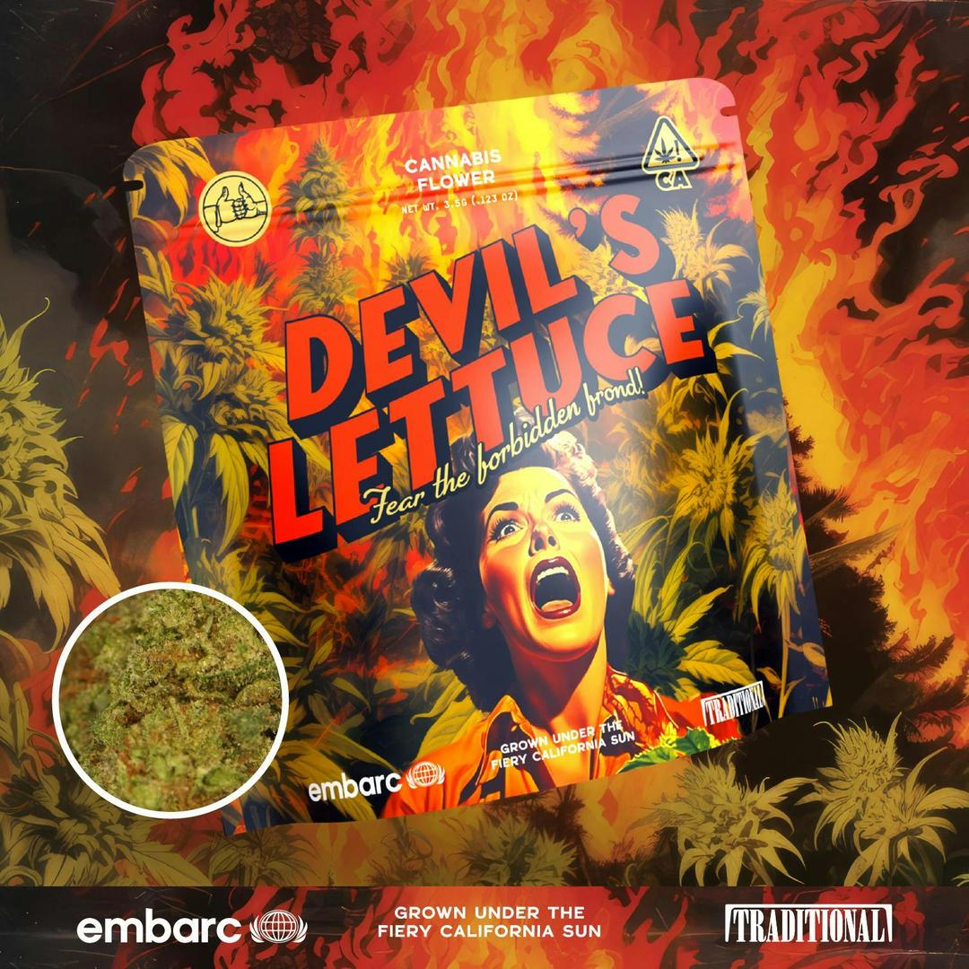 Traditional x Embarc - Devil's Lettuce 3.5g