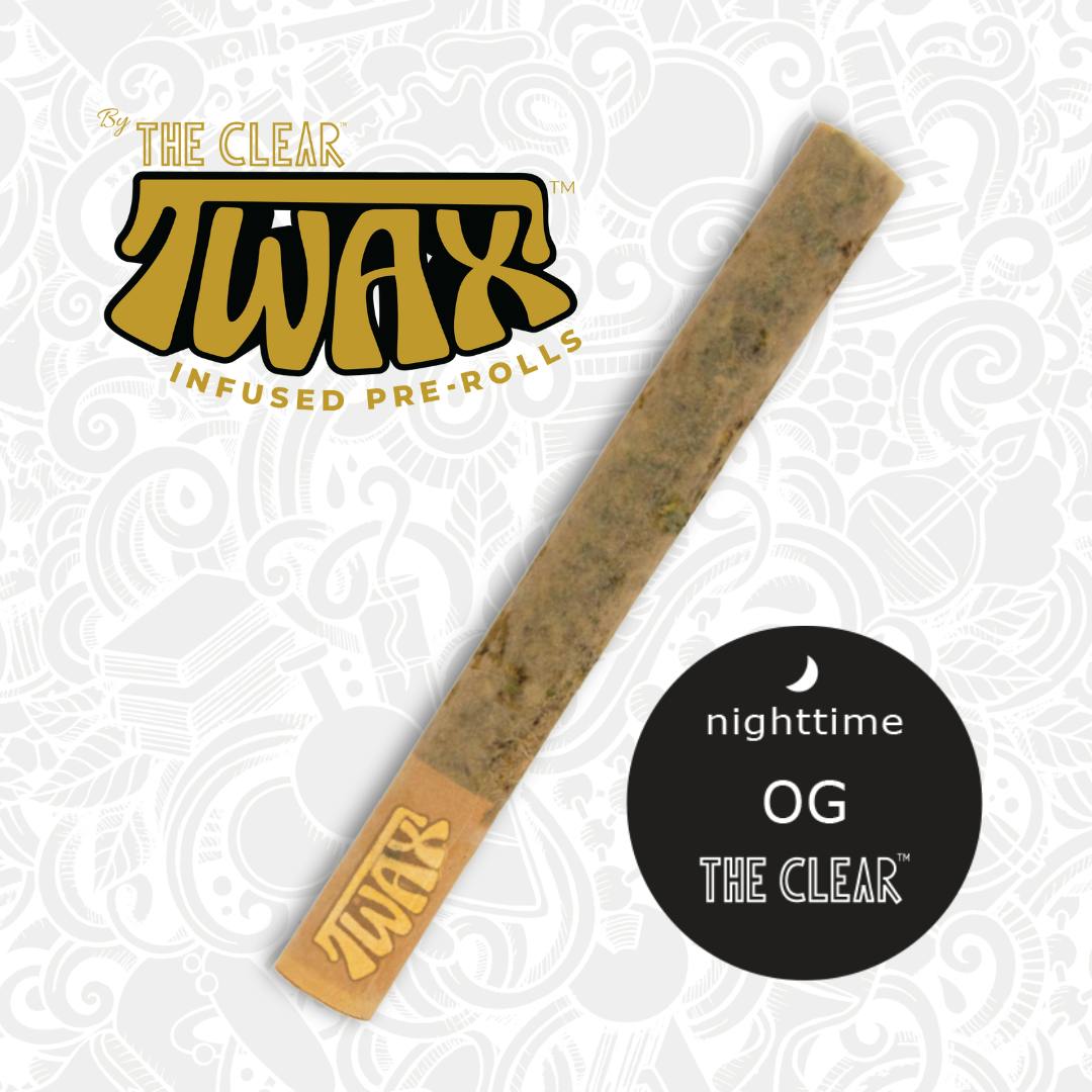 The Clear TWAX Infused Pre-roll 1g | OG  