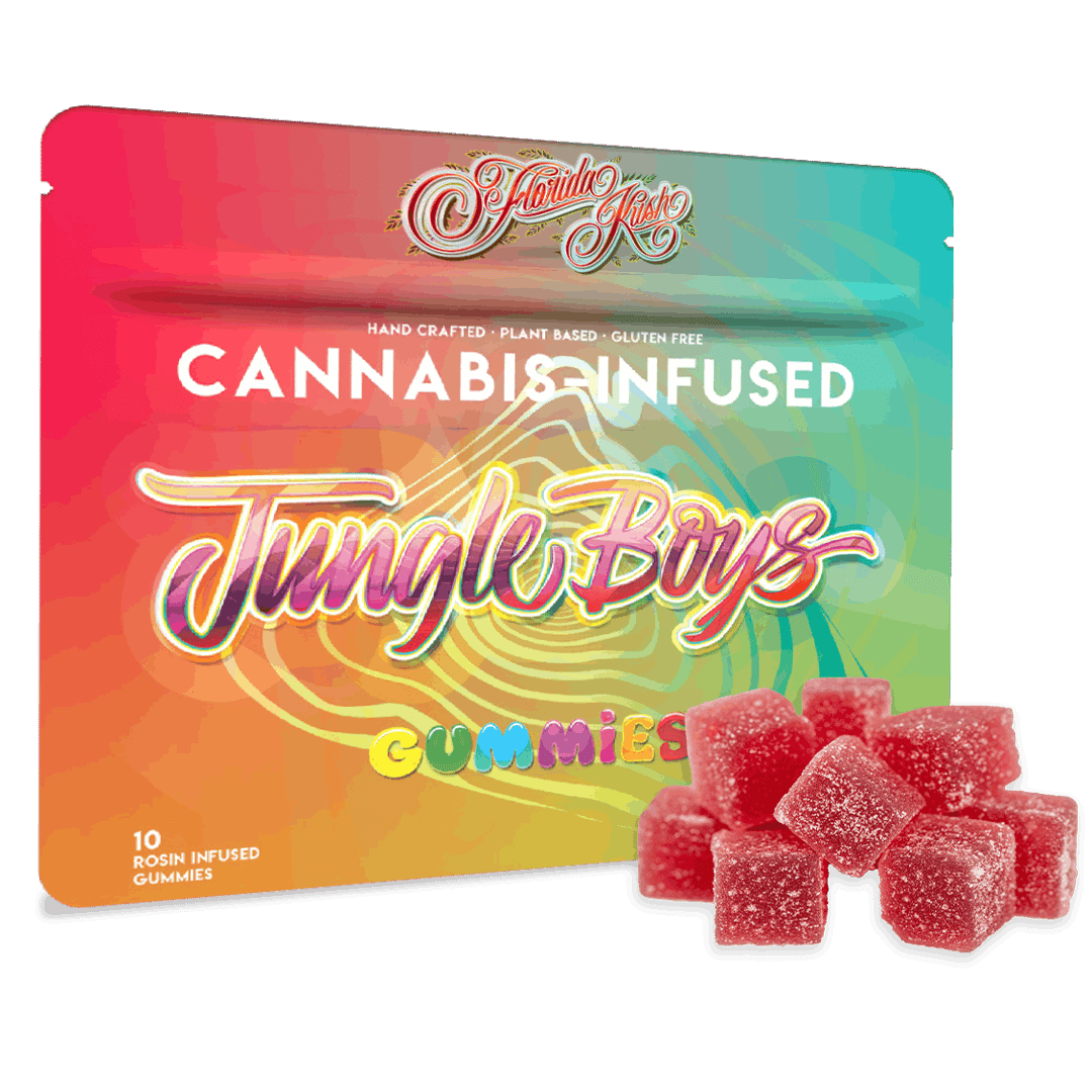 Jungle Boys | Florida Kush (Orange Blackberry) - 100mg Rosin Gummies