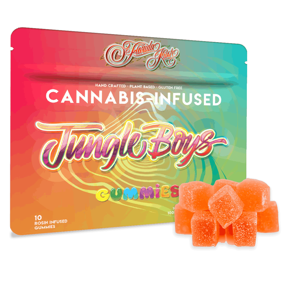 Jungle Boys | Florida Kush (Peach Raspberry) - 100mg Rosin Gummies