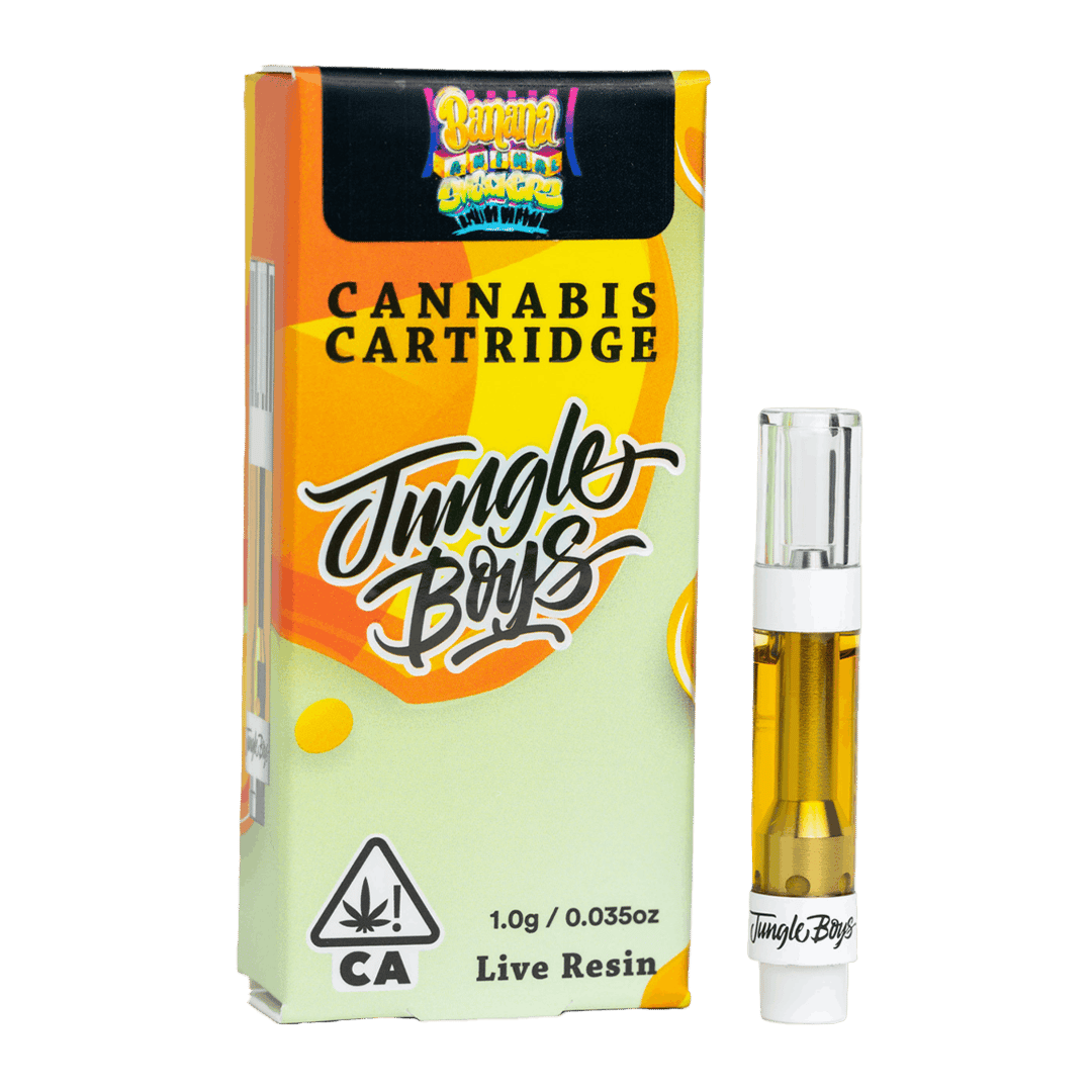 Jungle Boys | Banana Animal Mints x Smackerz - 1g Live Resin Cartridge