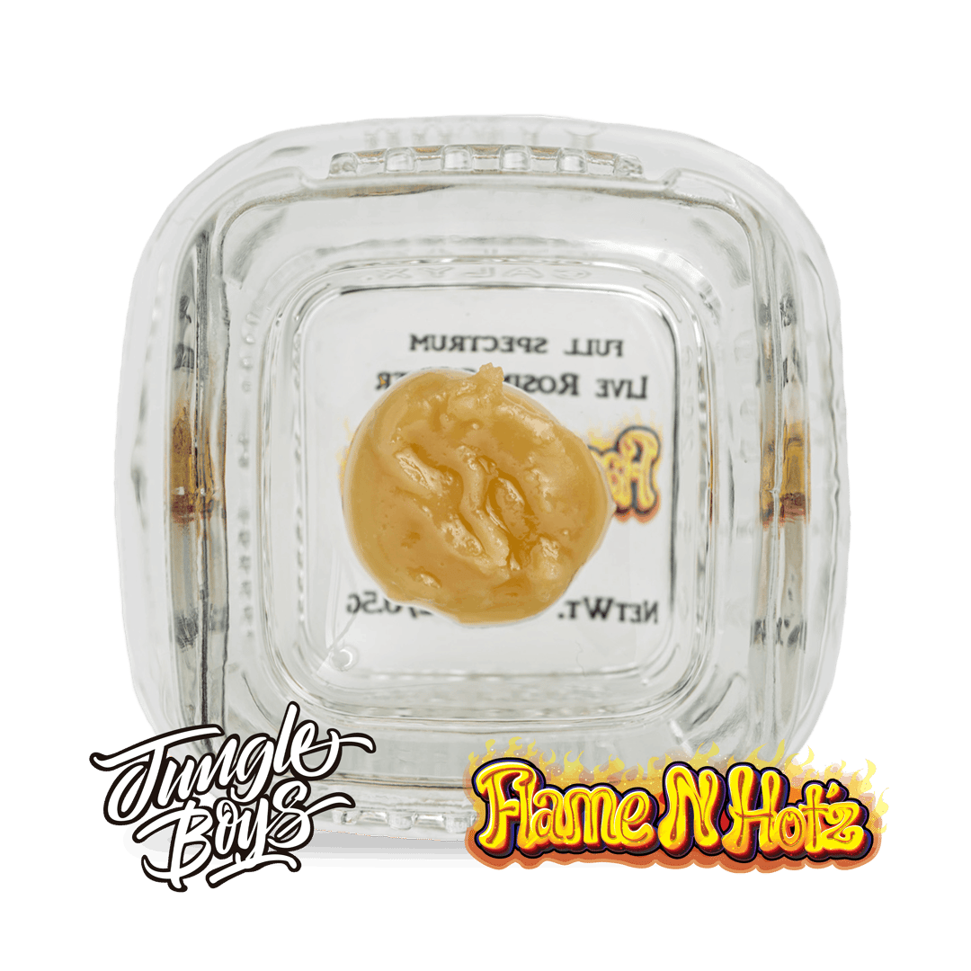 Jungle Boys | Flame N Hot'z - .5g Full Spectrum Live Rosin Batter