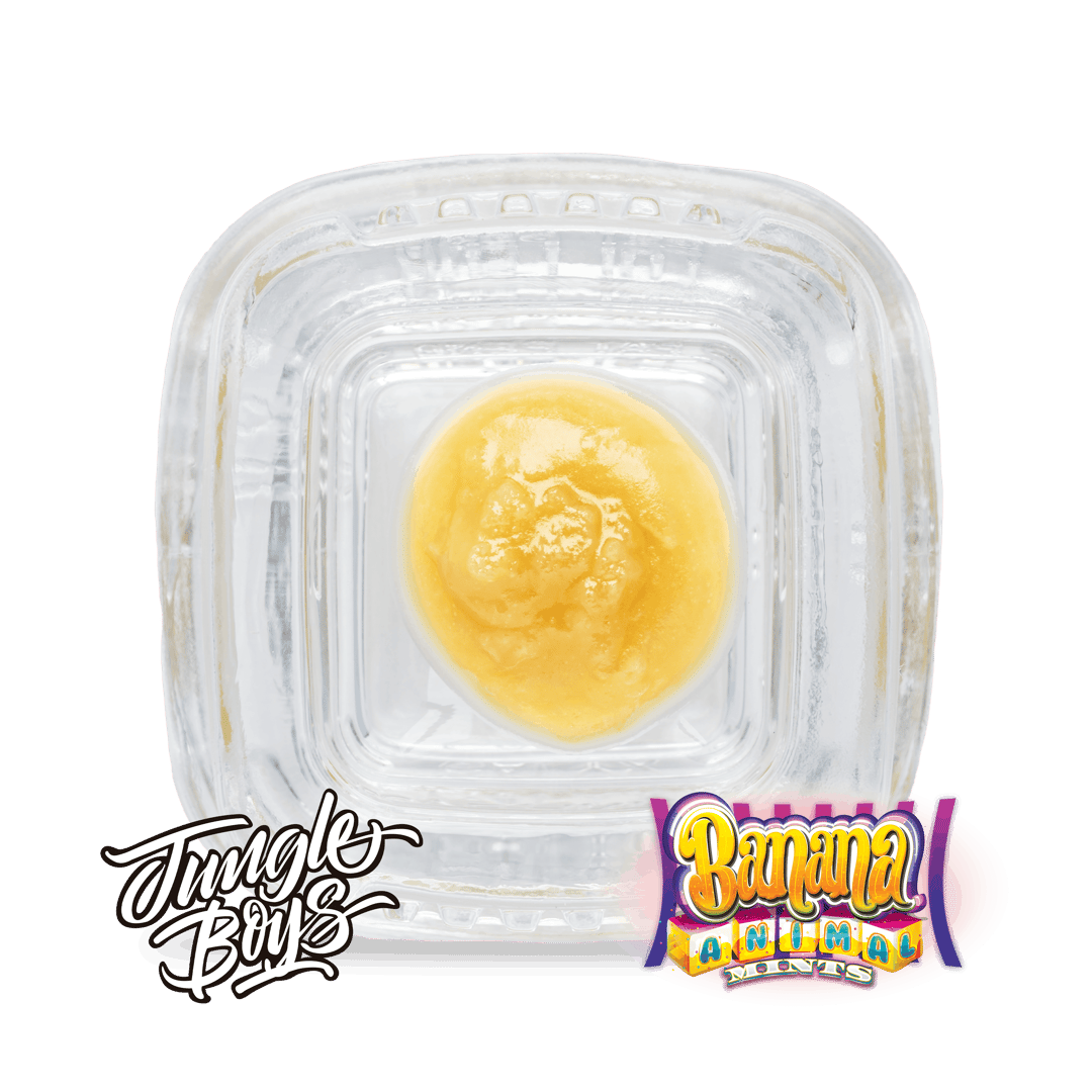 Jungle Boys | Banana Animal Mints - 1g Full Spectrum Live Rosin Batter