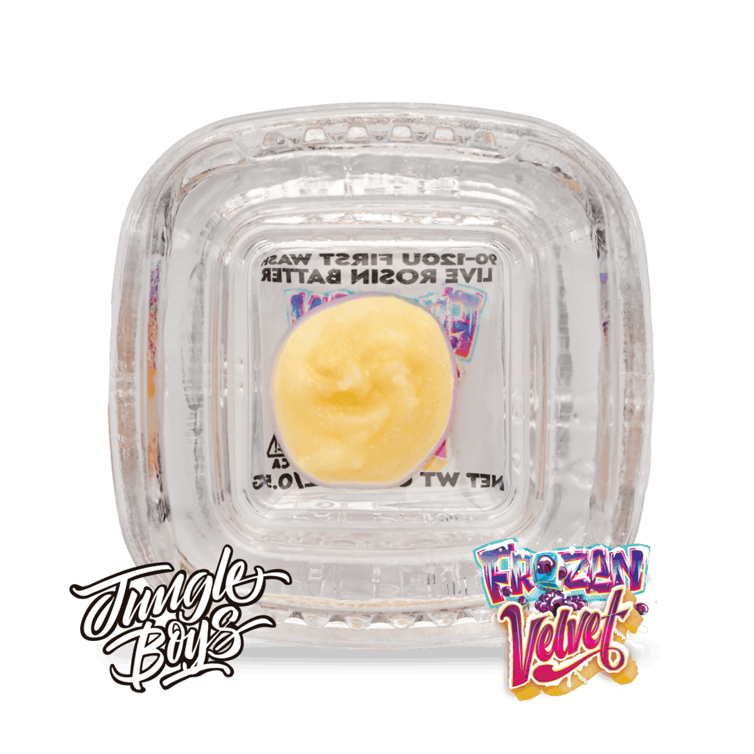 Jungle Boys | Frozen Velvet - 1g 90-120u 1st Wash Live Rosin Batter