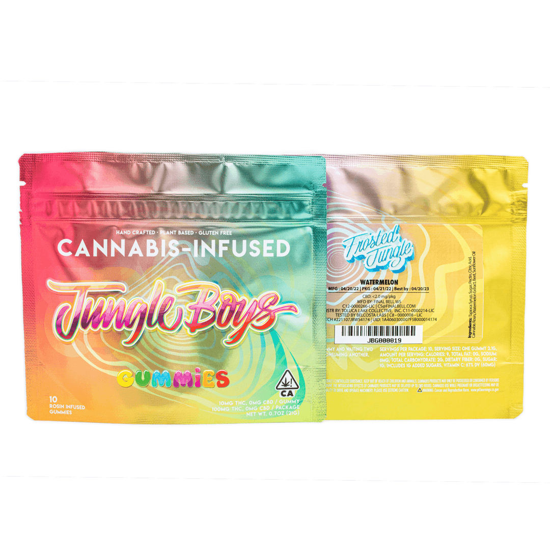 Jungle Boys | Frosted Jungle (Watermelon) - 100mg Rosin Gummies