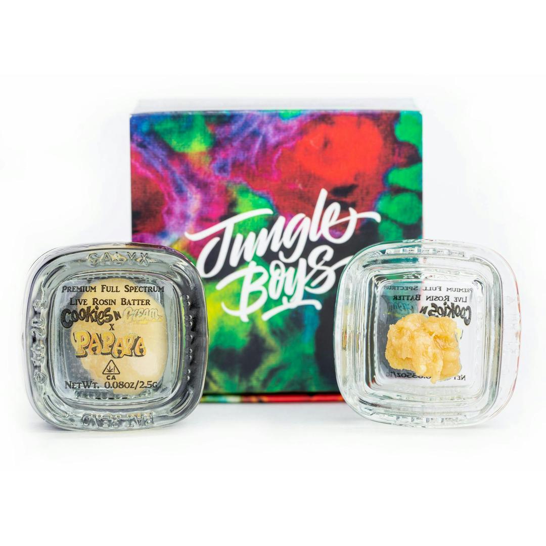Jungle Boys | Cookies N Cream x Papaya - 2.5g Full Spec Live Rosin Batter