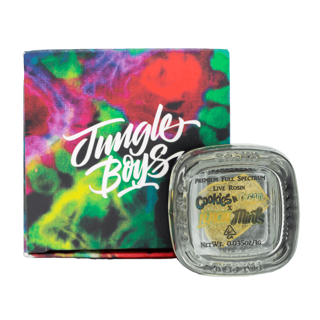 Jungle Boys | Cookies N Cream x Lemon Mints - 1g Full Spectrum Live Rosin