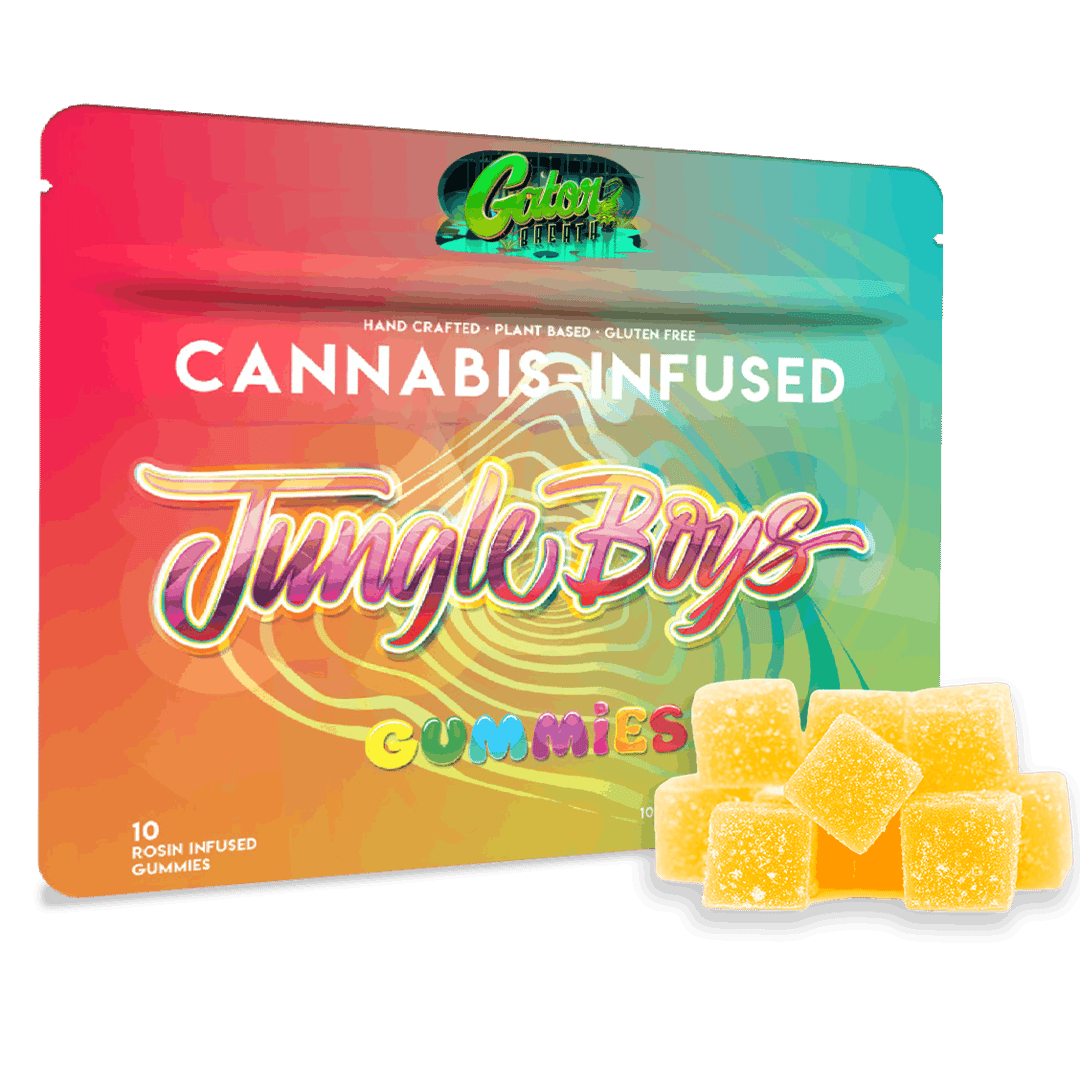 Jungle Boys | Gator Breath (Pineapple) - 100mg Rosin Gummies