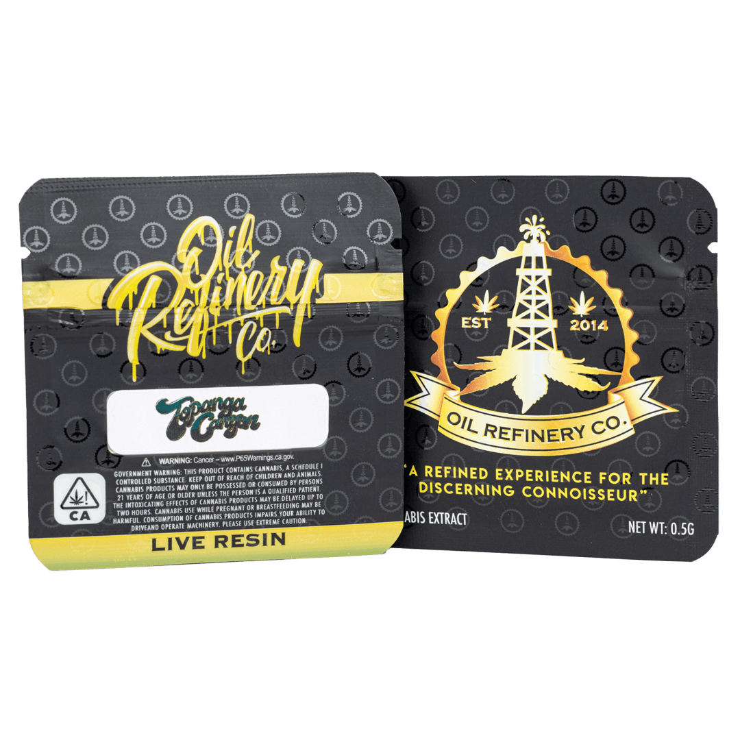 Oil Refinery Co | Topanga Canyon - .5g Live Resin