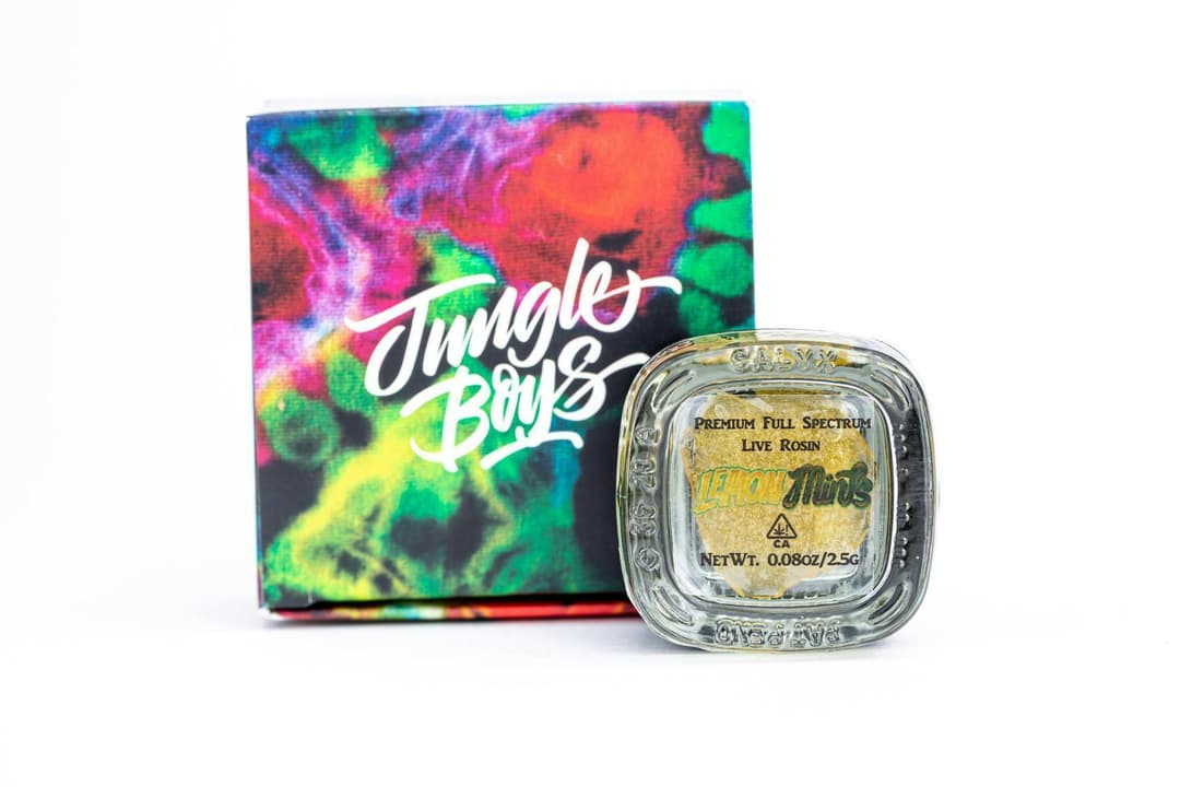 Jungle Boys | Lemon Mints - 2.5g Full Spectrum Live Rosin