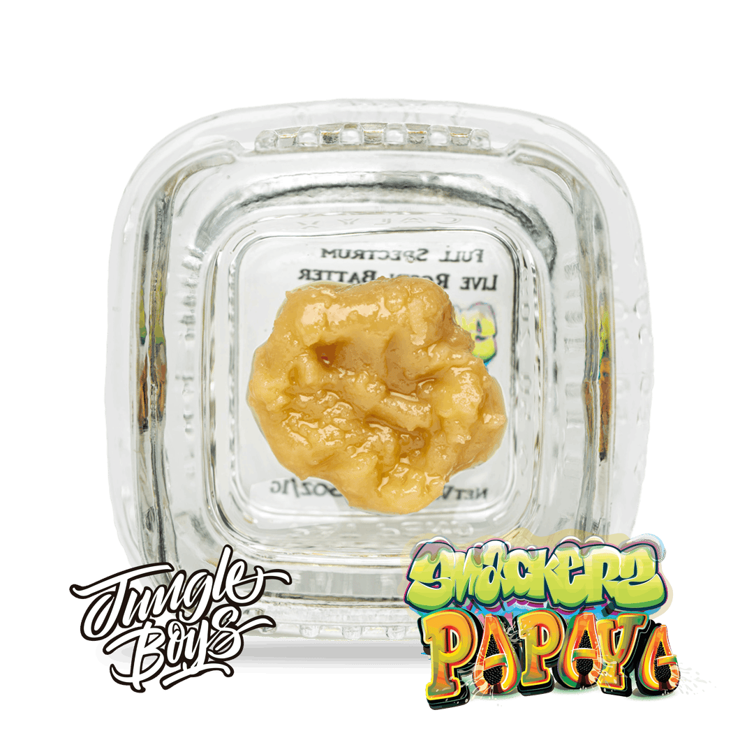 Jungle Boys | Smackerz Papaya - 1g Full Spectrum Live Rosin Batter