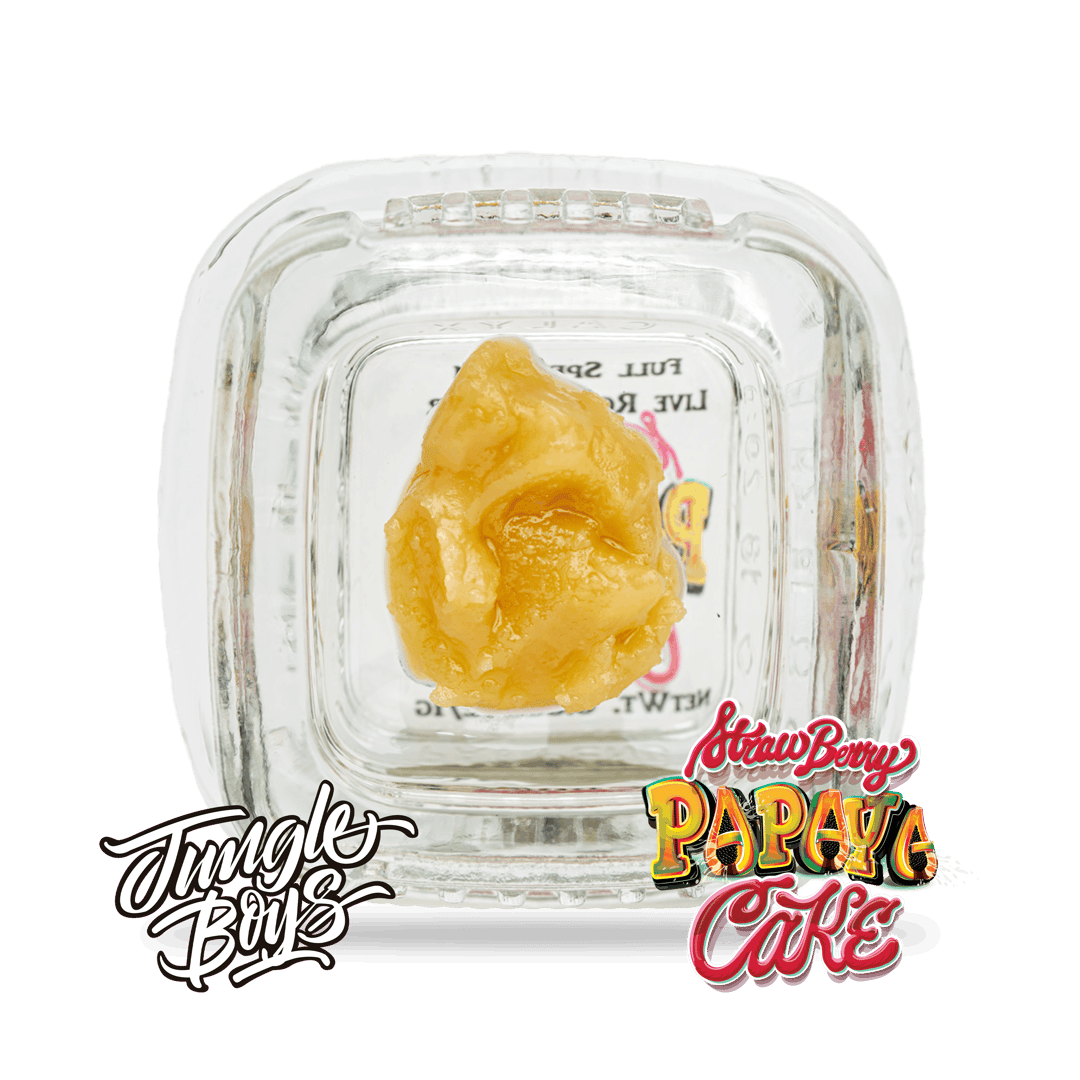 Jungle Boys | Strawberry Papaya Cake - 1g Full Spectrum Live Rosin Batter