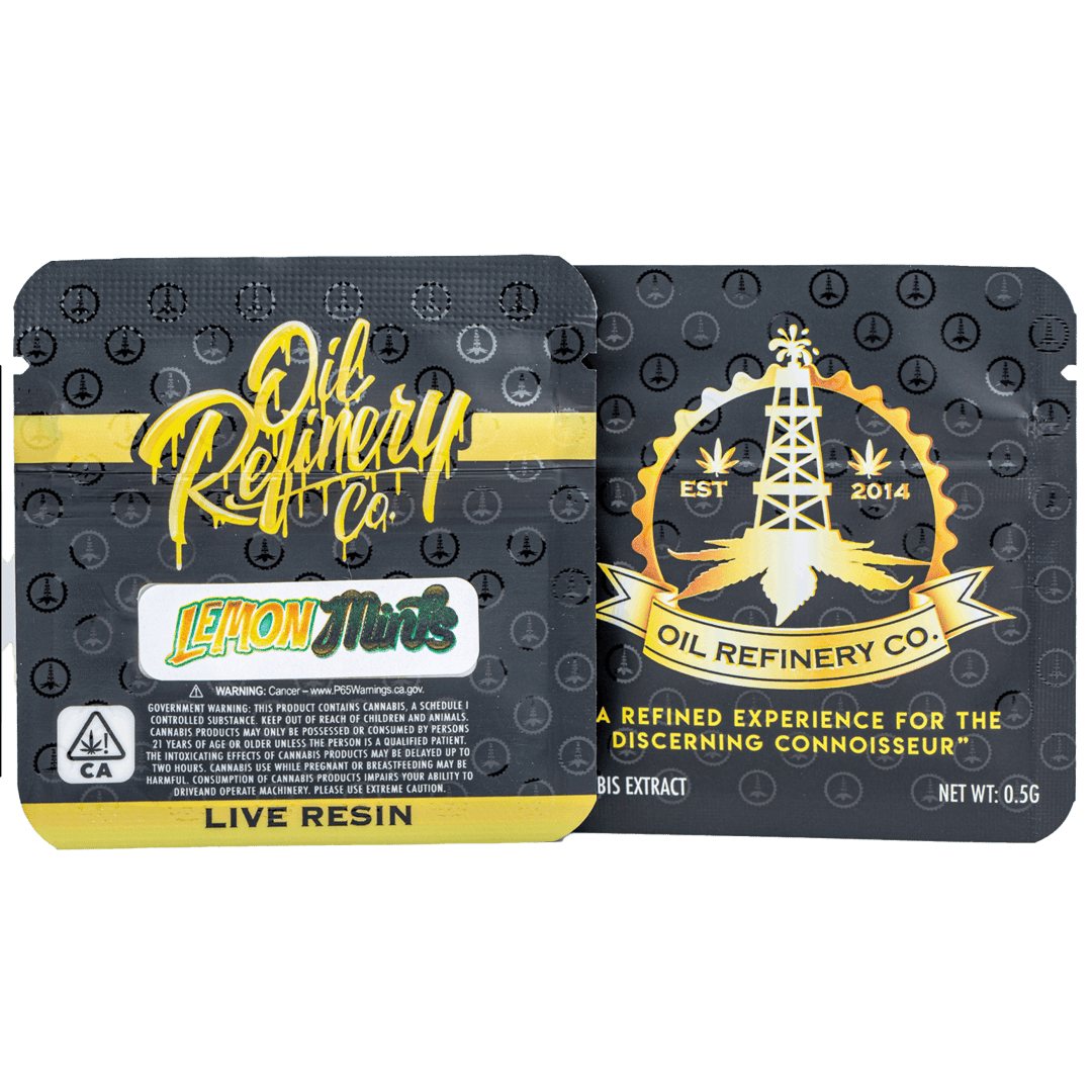 Oil Refinery Co | Lemon Mints - .5g Live Resin