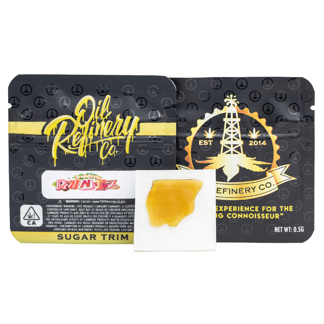 Oil Refinery Co | Strawberry Runtz - .5g Sugar Trim