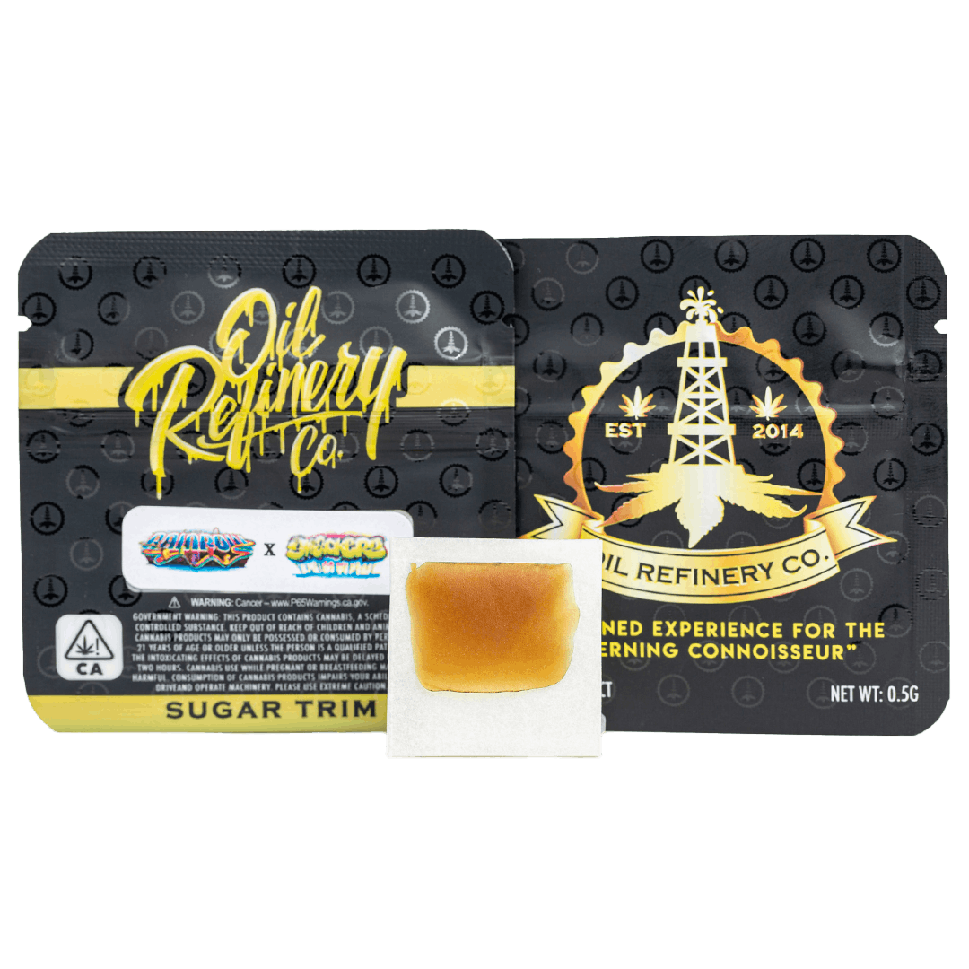 Oil Refinery Co | Rainbow Belts x Smackerz - .5g Sugar Trim