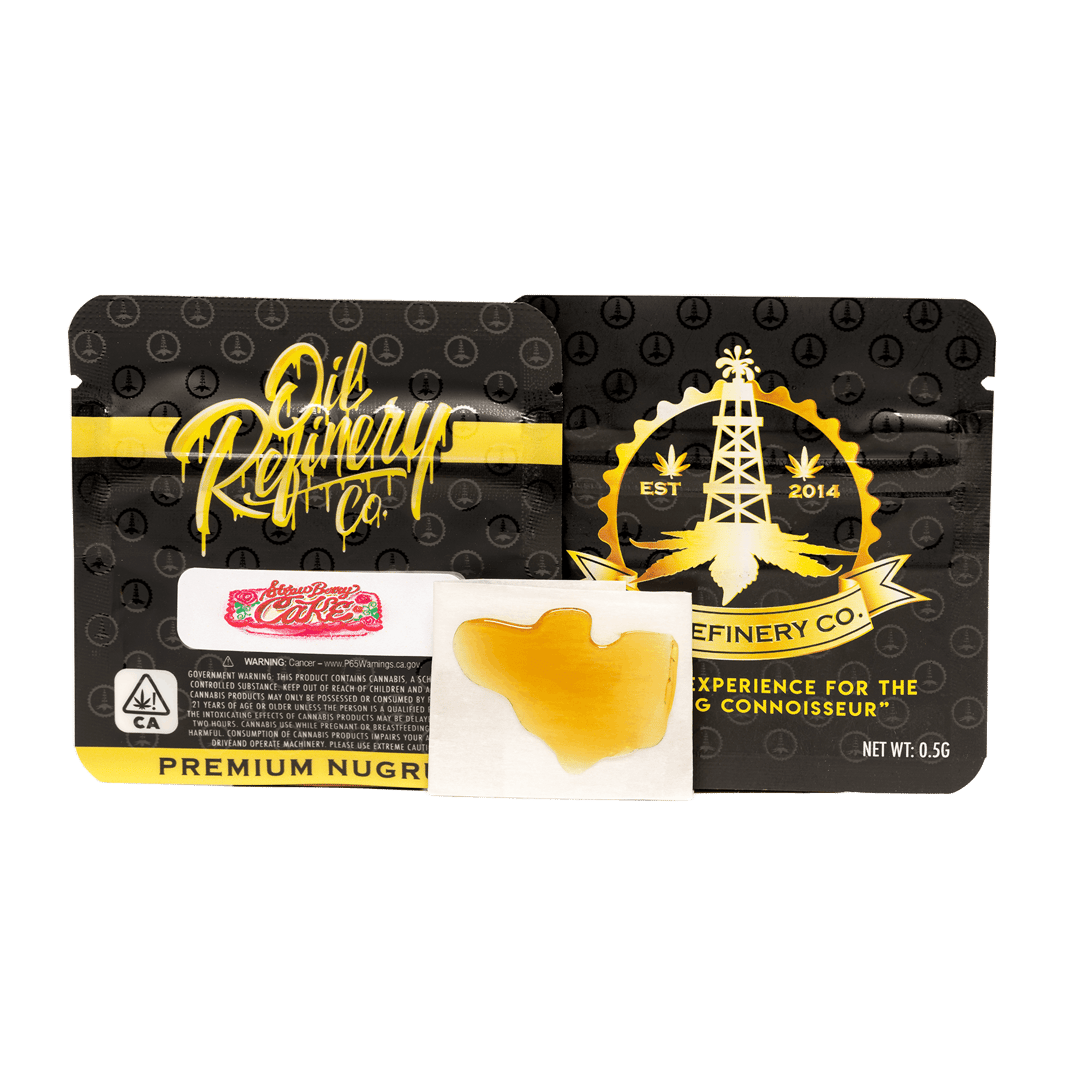 Oil Refinery Co | Strawberry Cake - .5g Premium Nug Run