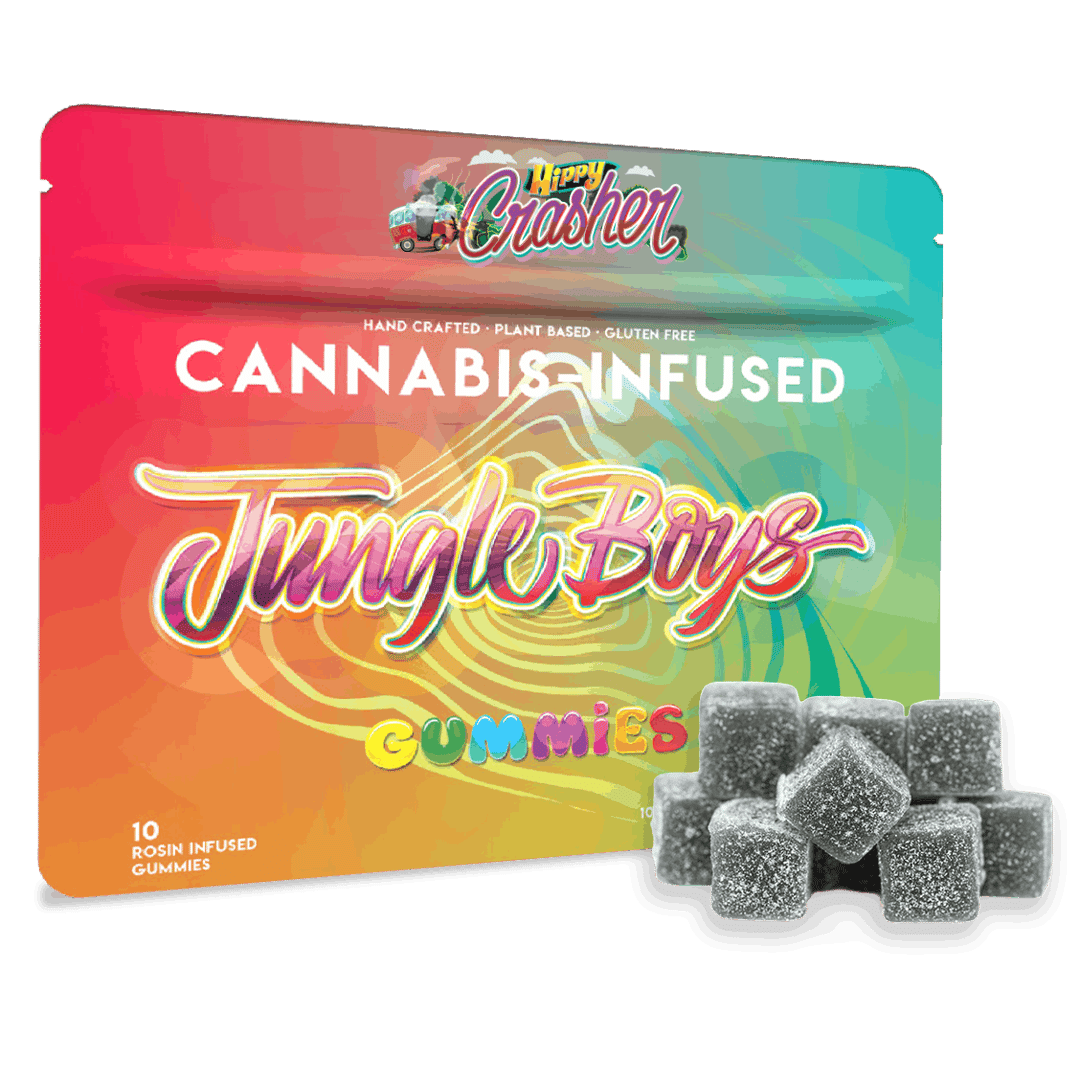 Jungle Boys | Hippy Crasher (Lump of Coal) - 100mg Rosin Gummies