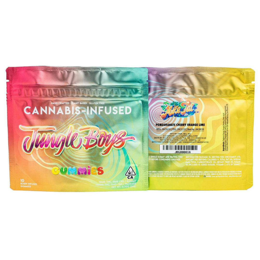 Jungle Boys | Mike Tai (Pom Cherry Orange Lime) - 100mg Rosin Gummies