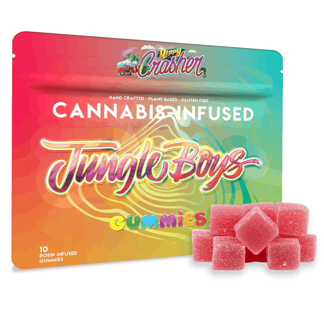 Jungle Boys | Hippy Crasher (Watermelon Acai) - 100mg Rosin Gummies