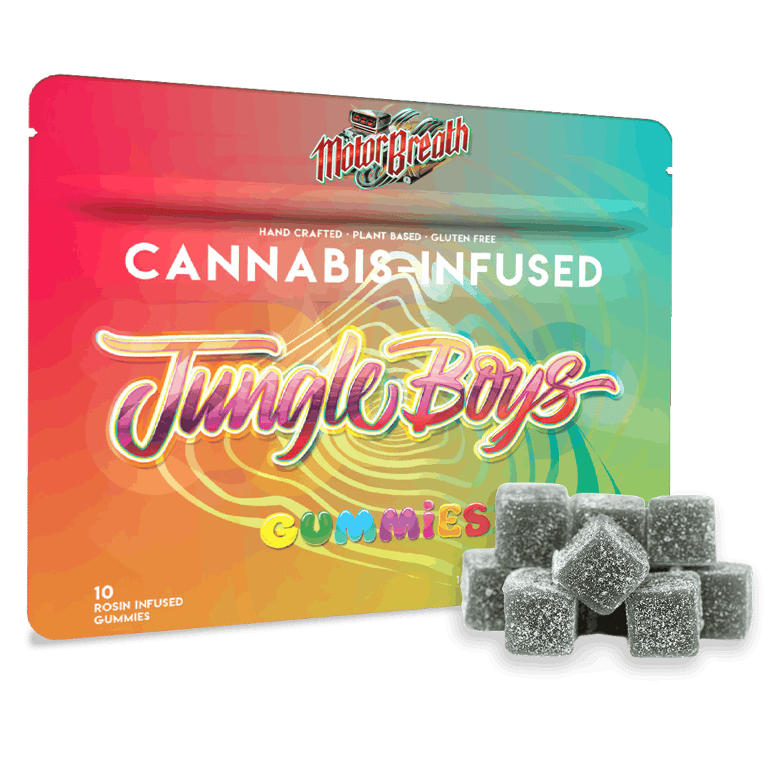 Jungle Boys | Motor Breath (Blueberry) - 100mg Rosin Gummies