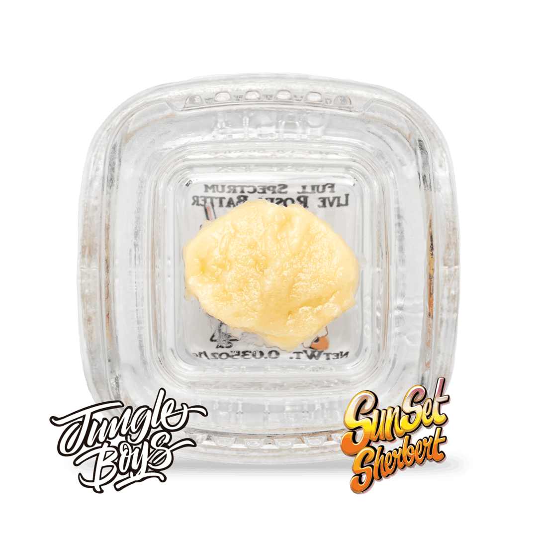 Jungle Boys | Sunset Sherbert - .5g Full Spectrum Live Rosin Batter