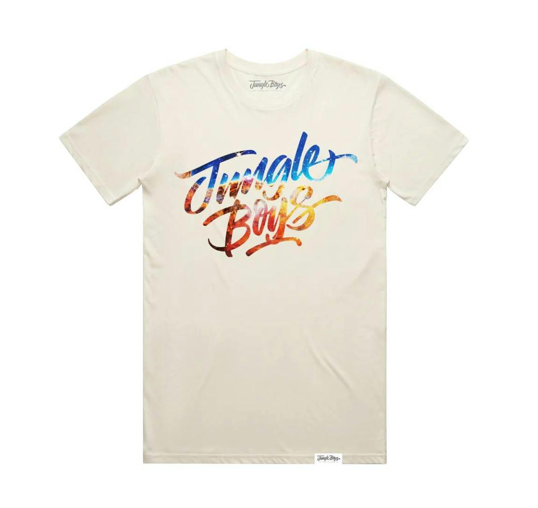 Jungle Boys Clothing | Cosmic Filled Tee - XL (Cream)