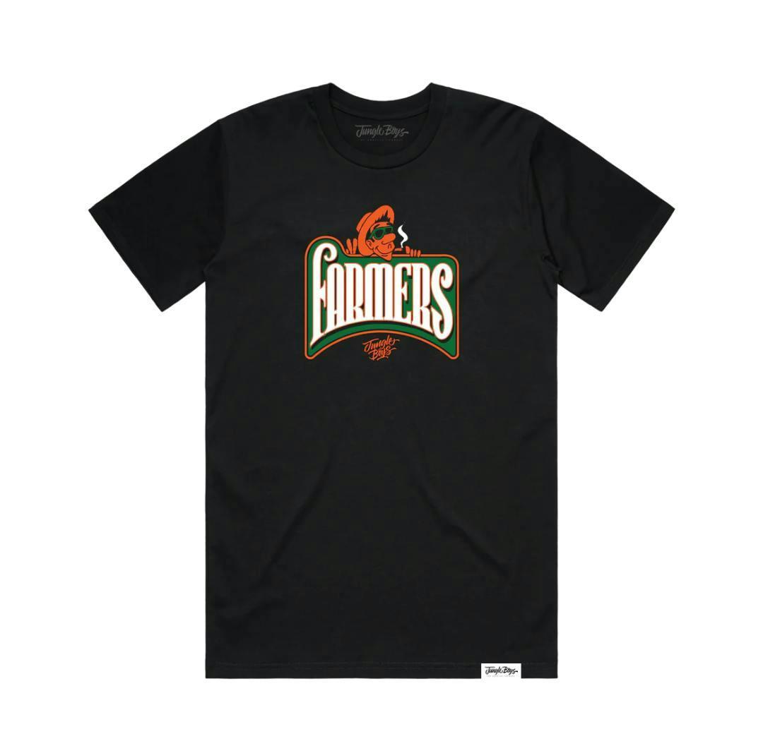 Jungle Boys Clothing | Farmers Tee - Medium (Black)