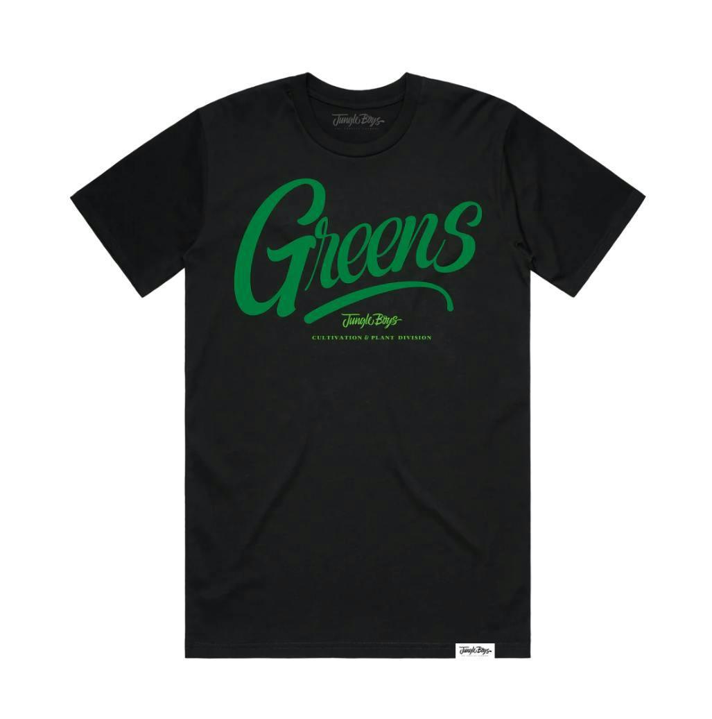 Jungle Boys Clothing | Greens Tee - Medium (Black)