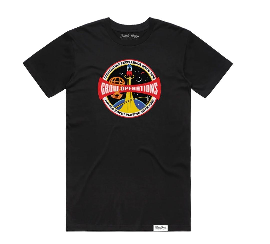 Jungle Boys Clothing | Grow Operations Tee - 3XL (Black)