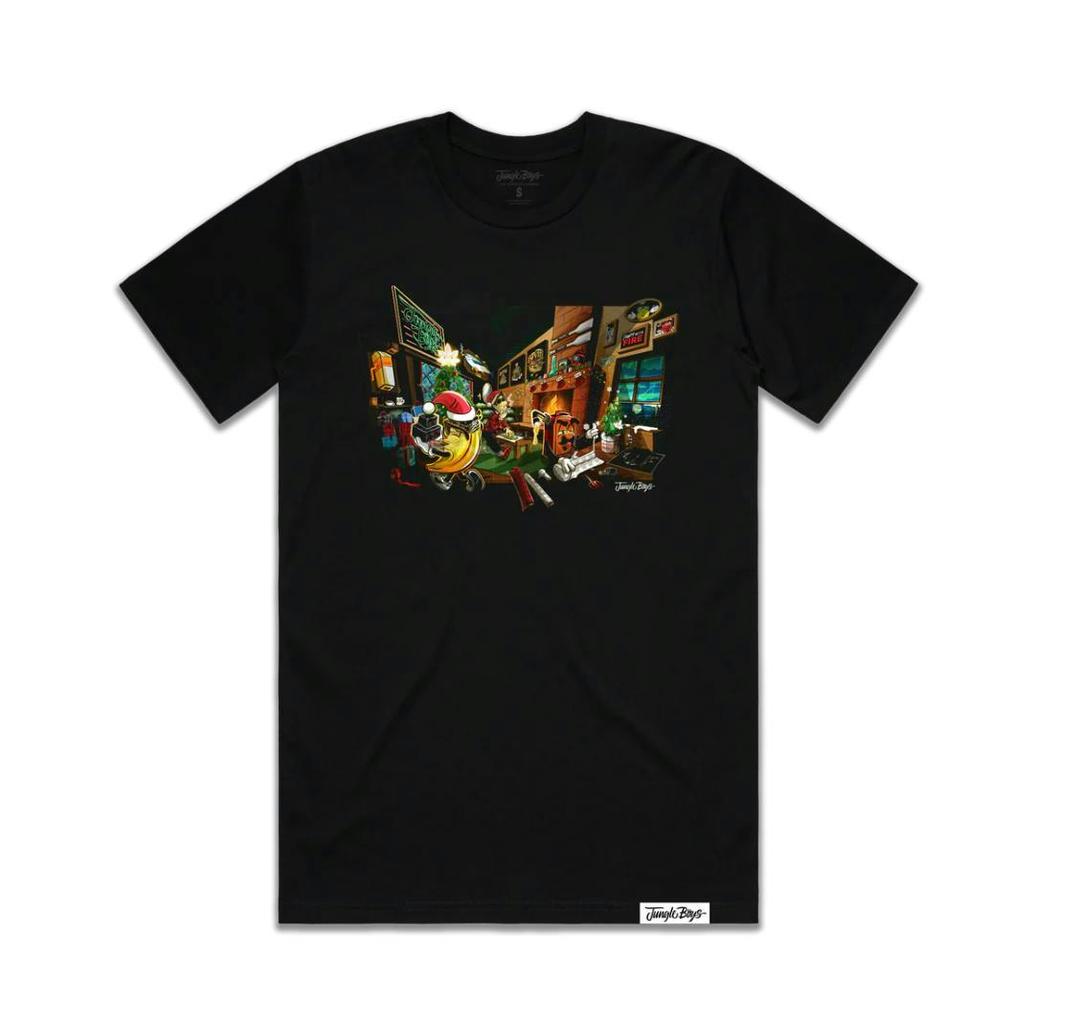 Jungle Boys Clothing | JB Before Christmas Tee - Medium (Black)