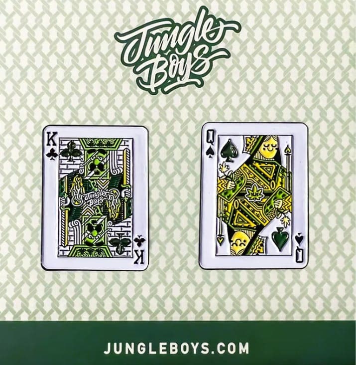 Jungle Boys Clothing | King and Queen Pin Set