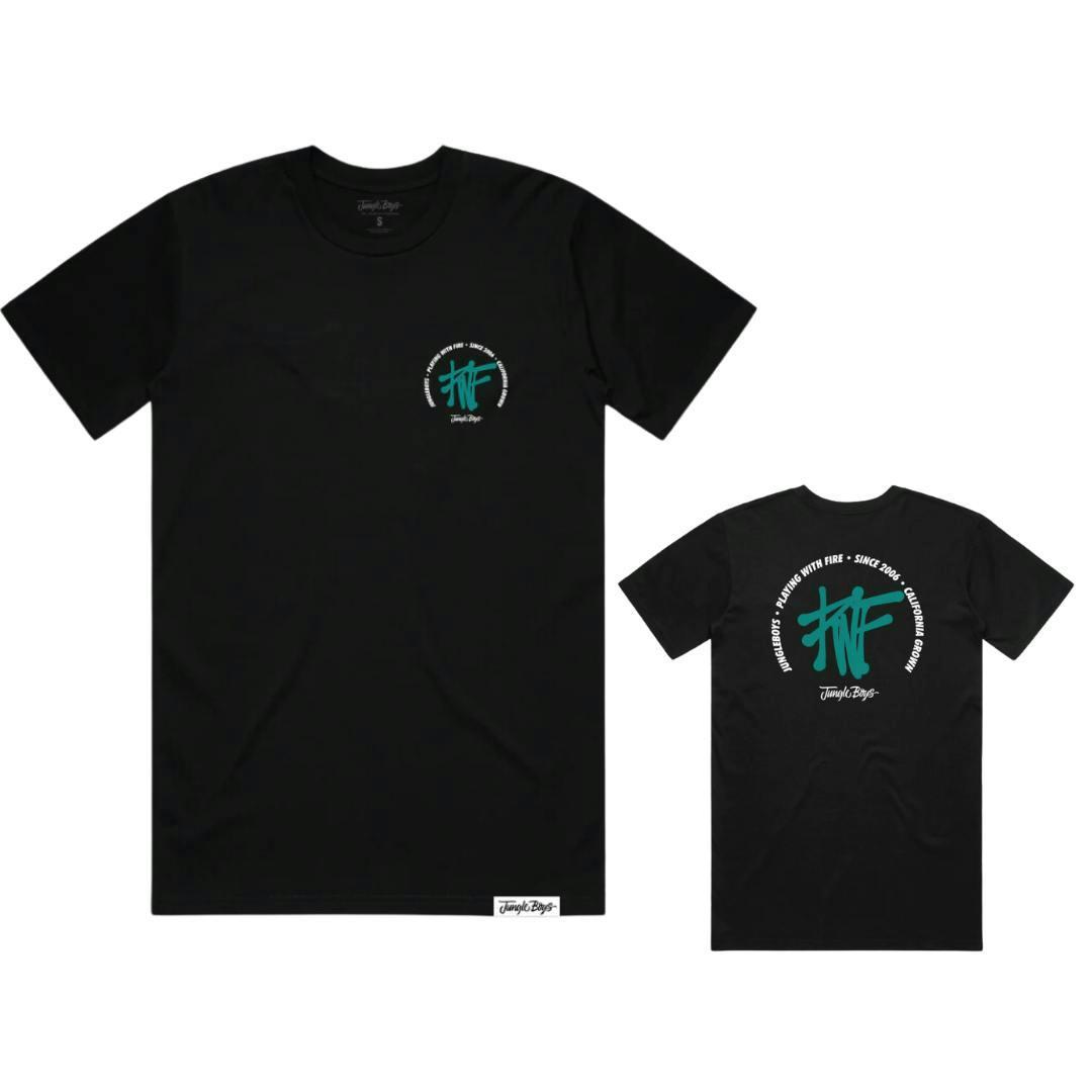 Jungle Boys Clothing | PWF Circle Tee - 3XL (Black)