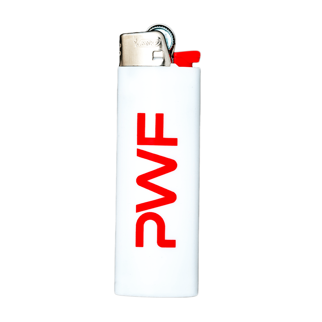 Jungle Boys Clothing | PWF Lighter (White/Red)